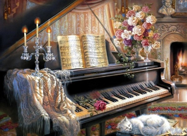 Красивая Музыка На Пианино Ноты